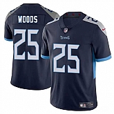 Men & Women & Youth Tennessee Titans #25 Xavier Woods Navy 2025 Vapor Untouchable Stitched Jersey,baseball caps,new era cap wholesale,wholesale hats